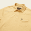 Howler Brothers Ranchero Polo T-Shirt Mens, Sunflower Heather, M, 124320S-SFH-M