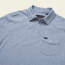Howler Brothers Ranchero Polo T-Shirt Mens, Vintage Blue Heather, S, 124320S-VBH-S