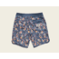 Howler Brothers Stretch Bruja Boardshort - Mens, Gallos Galore Print / Navy, 34, 131619S-GGN-34