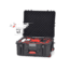 HPRC 2700W Plastic Case for DJI Phantom 2, Vision and Vision Plus with Pre-Cut Wheels, Case Only, Black PHA2700W-03