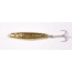 HR Tackle Short Body Stingsilver Jig, 2 oz, Gold Tone Body, 1547G