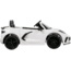 Huffy Corvette C8 Ride In, 12V Toy Truck, White, 17212P