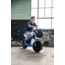 Huffy CR8-R Battery Operated Ride On Minibike, White/Blue, 33in, 17201