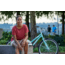 Huffy Hyde Park Lightweight Comfort Bike, 7 Speed - Womens, Mint, 27.5 inch, 76710