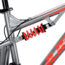 Huffy Marker Mountain Bike 21 Speed Bike - Mens, Silver/Orange, 24in, 24940