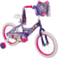 Huffy Princess Kids Bike - Girls, Pink/Purple/White, 16 in, 21972