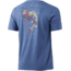 HUK Performance Fishing Big Mouth Tee - Men's, Titanium Heather, M, H1000328-482-M
