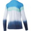 HUK Performance Fishing Flare Fade Pursuit Shirt - Womens, Malibu Blue, M, H6120093-438-M