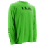 HUK Icon Long Sleeve, Neon Green, Medium H1200064NGNM