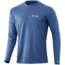 HUK Performance Fishing Icon X L/S Shirt - Men's, Titanium Blue, XXL, H1200386-428-XXL