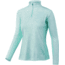 HUK Performance Fishing Icon X Running Lakes 1/4 Zip Shirt - Womens, Beach Glass, M, H6120090-339-M