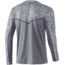 HUK Performance Fishing Icon X Running Lakes L/S Shirt - Mens, Overcast Grey, S, H1200394-032-S