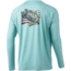 HUK Performance Fishing KC Americana Classic Pursuit - Men's, Beach Glass, XL, H1200419-339-XL