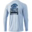 HUK Performance Fishing KC Big Truck Pursuit Shirt - Men's, Coastal Sky, XL, H1200418-427-XL