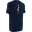 HUK KScott Fourth Tee, Heather Navy, Small H1000055 HNVS