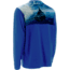 HUK KScott Northdrop Icon Long Sleeve, Royal, Large H1200068RYLL
