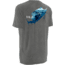 HUK KScott Rising Sail Tee, True Grey Heather, XXXL H1000036TGHXXXL
