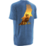 HUK KScott Twighlight Tee, Heather Carolina Blue, Small H1000033HCBS