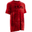 HUK Mens Kryptek Short Sleeve Tee Shirt, Kryptek Red H1200088GRDS