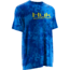 HUK Mens Kryptek Short Sleeve Tee Shirt, Kryptek Royal H1200088GRLS
