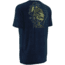 HUK Mens KScott Challenge Tee, Heather Navy H1000073HNVXL