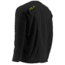 HUK Mens Trophy Long Sleeve Tee, Black H1200073BLKS