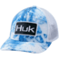HUK Performance Fishing Mossy Oak Fracture Stretch Trucker - Men's, Mossy Oak Blue Shark, L-XL, H3000303-990-LXL