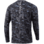 HUK Performance Fishing Ocean Palm Pursuit L/S Shirt - Men's, Volcanic Ash, M, H1200406-013-M