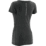 HUK Oval Ladies Vneck T, Dark Grey Heather, Extra Small H1000048DGHXS