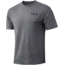 HUK Performance Fishing Americana Flag Short Sleeve Tee - Mens, Sharkskin Heather, Large, H1000238-022-L