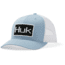 HUK Performance Fishing Angler Trucker Mesh Hat - Mens, Carolina Blue, One Size, H3000228-420-1