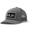 HUK Performance Fishing Angler Trucker Mesh Hat - Mens, Sharkskin, One Size, H3000228-028-1
