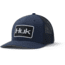 HUK Performance Fishing Angler Trucker Stretch Mesh Hat - Mens, Navy, One Size, H3000232-410-1