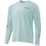 HUK Performance Fishing Art of Blue Marlin Long Sleeve Graphic T-Shirt - Mens, Seafoam, 2XL, H1200217-350-XXL