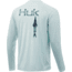 HUK Performance Fishing Bally Hoo Pursuit Long Sleeve T-Shirt - Mens, Seafoam, Small, H1200238-350-S