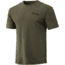 HUK Performance Fishing Bass Camp Short Sleeve Tee - Mens, Deep Lichen Green, Small, H1000237-342-S
