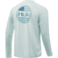 HUK Performance Fishing Blue Americana Flag Pursuit Graphic T-Shirt - Mens, Seafoam, 2XL, H1200245-350-XXL