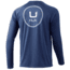 HUK Performance Fishing Circle Scatter Pursuit - Men's, Sargasso Sea, Medium, H1200470-409-M