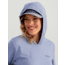 HUK Performance Fishing Coldfront Pullover Hoodie - Womens, Lghtng Sky Hthr, Large, H6130023-463-L