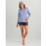HUK Performance Fishing Coldfront Pullover Hoodie - Womens, Lghtng Sky Hthr, Large, H6130023-463-L