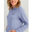 HUK Performance Fishing Coldfront Pullover Hoodie - Womens, Lghtng Sky Hthr, Large, H6130023-463-L