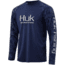 HUK Performance Fishing Current Camo Double Header Long Sleeve T-Shirt - Mens, Pei, 2XL, H1200230-467-XXL