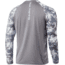 HUK Performance Fishing Current Double Header Long Sleeve - Men's, Storm, Large, H1200349-039-L