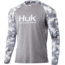 HUK Performance Fishing Current Double Header Long Sleeve - Men's, Storm, Large, H1200349-039-L