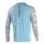 HUK Performance Fishing Fishing Long Sleeve Double Header Top - Men's, Ice Blue, Extra Large, H1200136-450-XL, EDEMO1