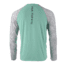HUK Performance Fishing Fishing Long Sleeve Double Header Top - Men's, Julep, Large, H1200136-345-L