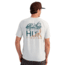 HUK Performance Fishing Drift Graphic Crew Shirt -Mens, Short Sleeve, Harbormist Hthr, 2XL, H1200664-054-XXL