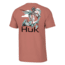 HUK Performance Fishing Fletch N Bones Tee - Mens, Sunburn, 3XL, H1000490-216-XXXL