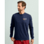 HUK Performance Fishing Graphic Long Sleeve Tee - Mens, Naval Academy, Large, H1000533-413-L