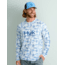 HUK Performance Fishing Hidden Huk Pursuit Crew - Mens, Marolina Blue, 3XL, H1200590-420-XXXL